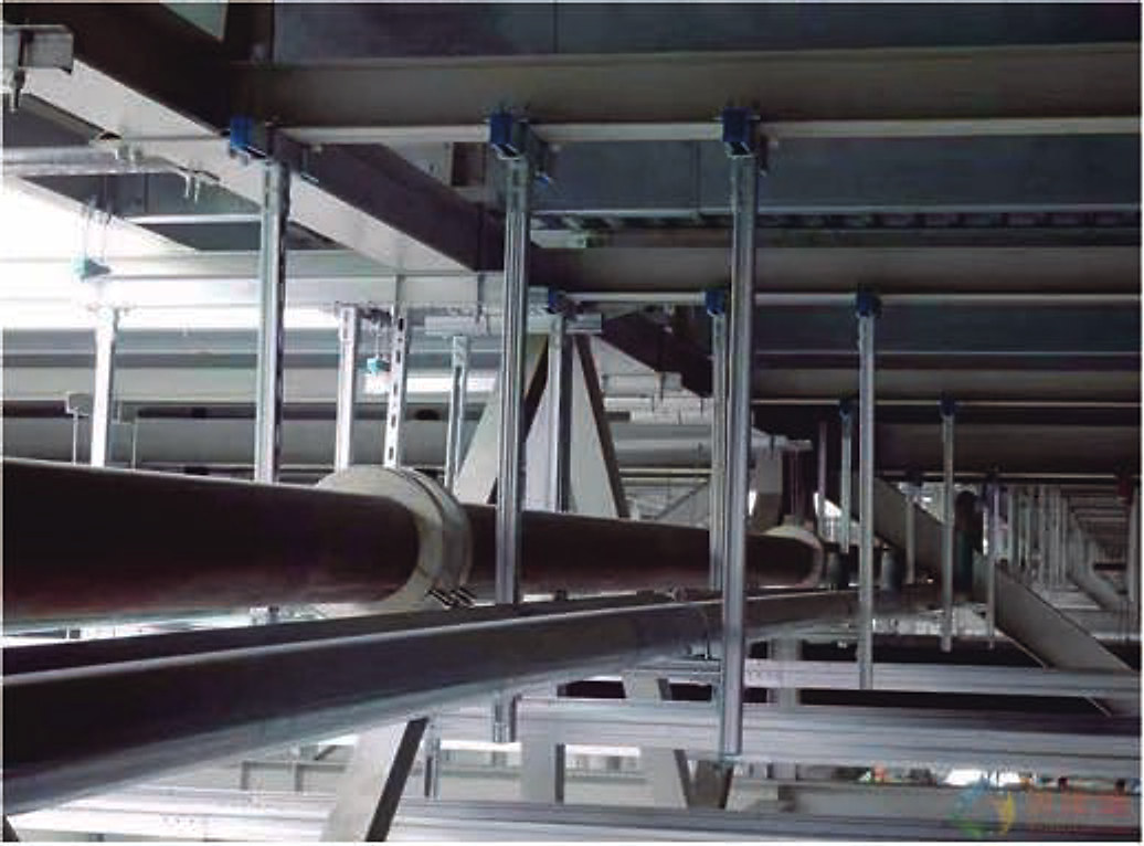 Utility corridor support systems supplied by Qinyu