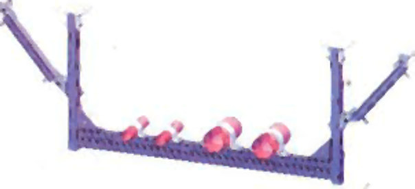 Custom combined seismic support assembly