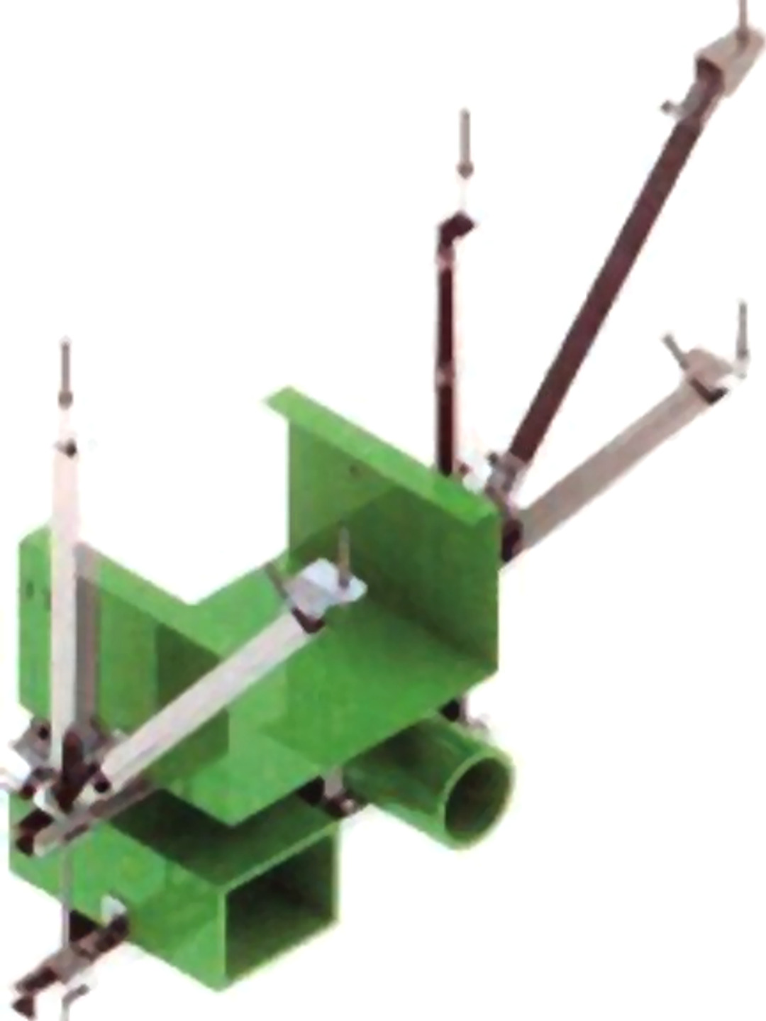 Sample kit contents: combined seismic support components
