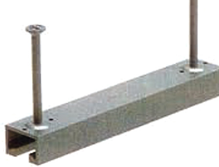 Hot-rolled embedded channel with T-head bolts