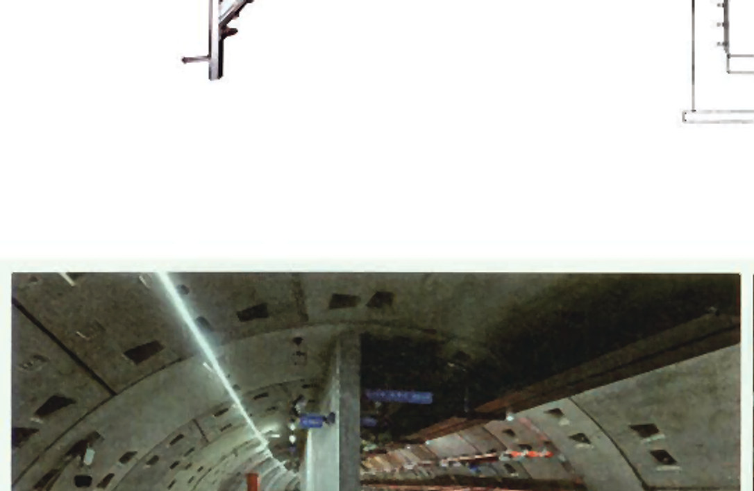 Utility tunnel support racks